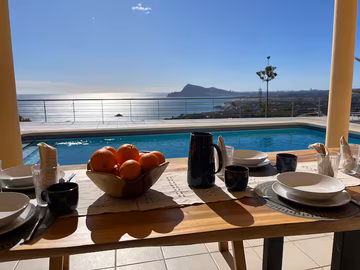 Villa Pina Colada a Altea Hills, vue panoramique