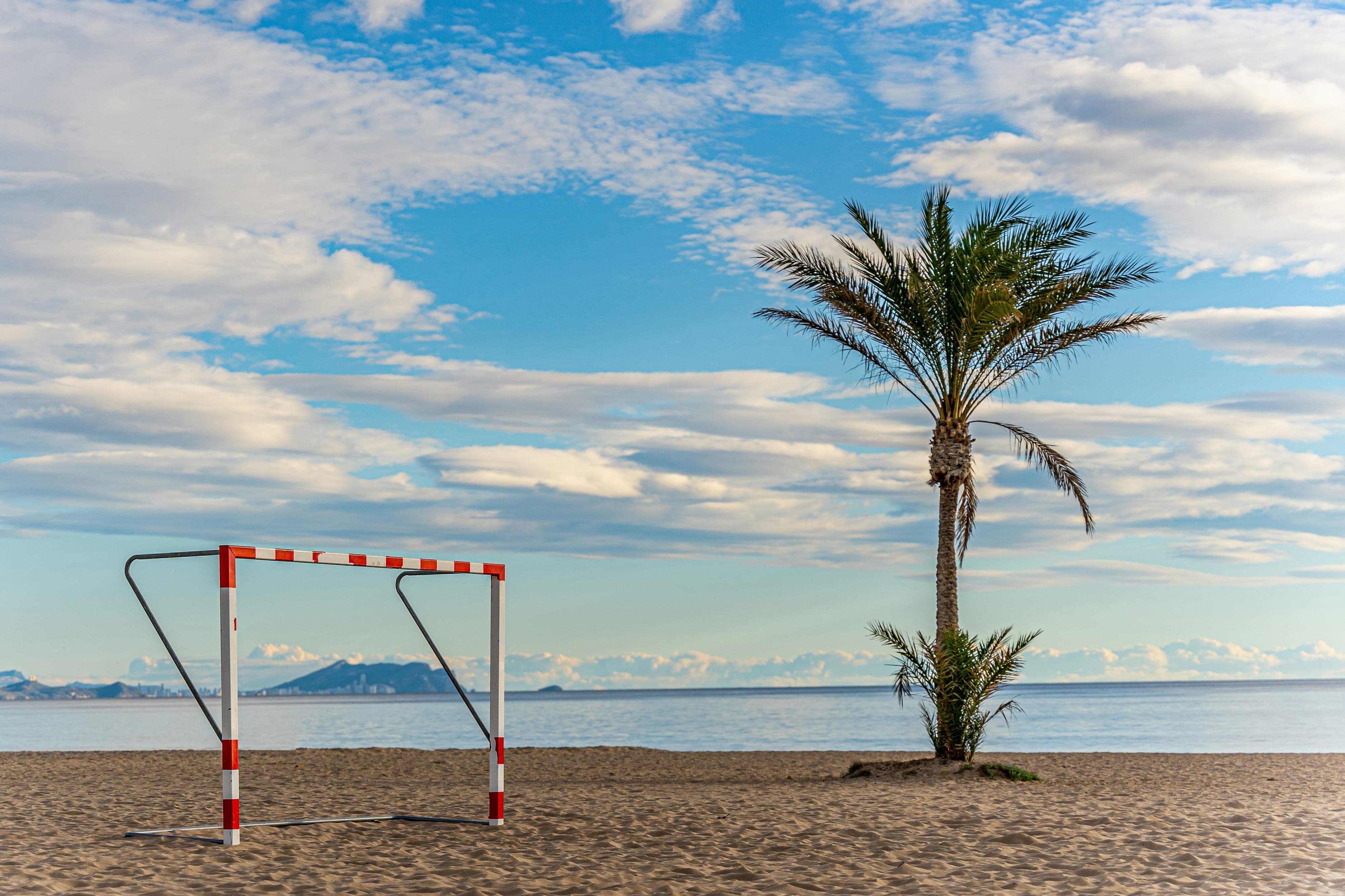 Coucher de soleil sur une plage de la Costa Blanca