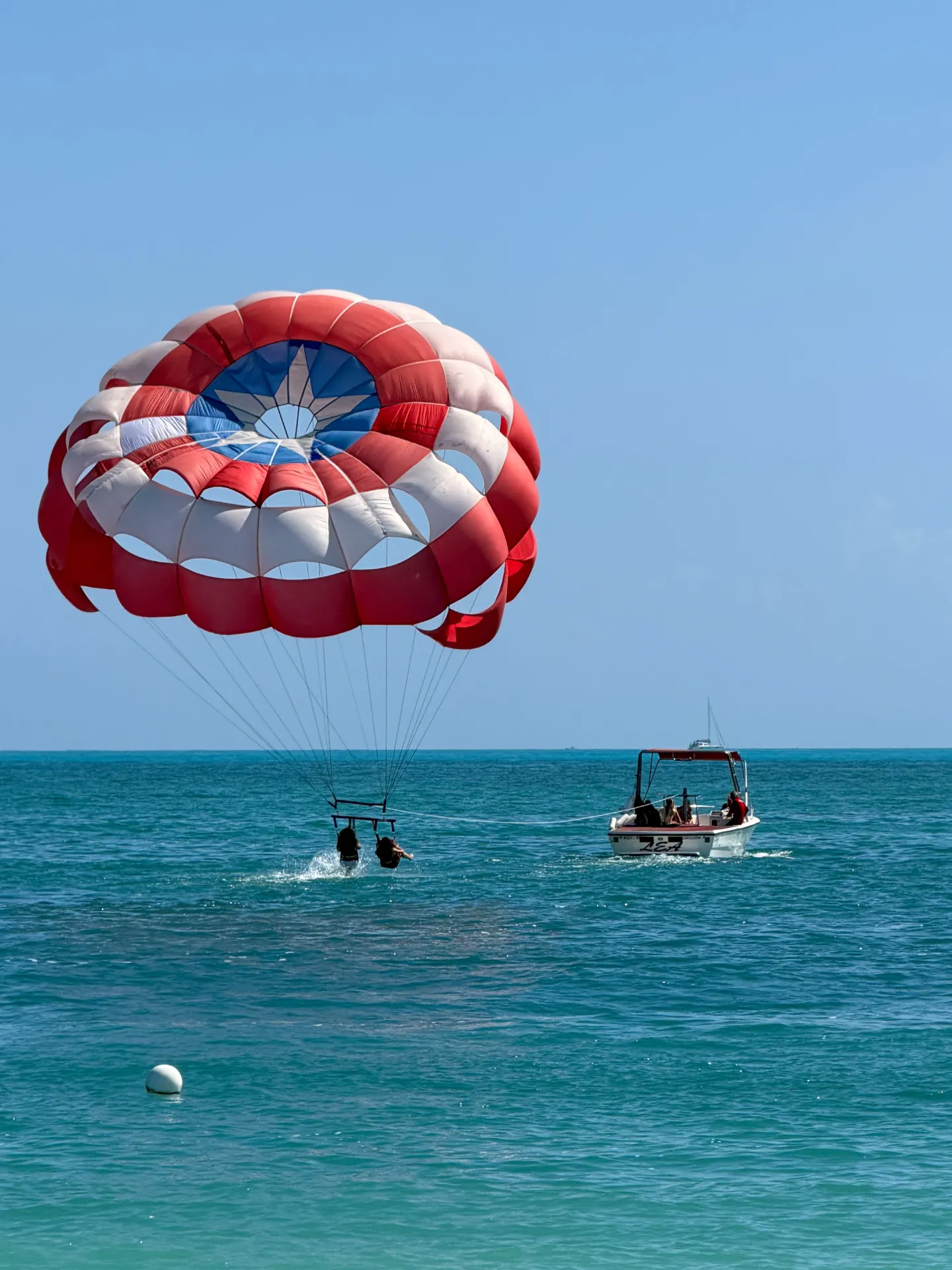 Parachute ascensionnel (parasailing)